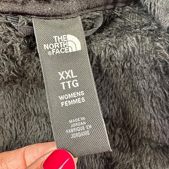 The North Face jacket Womens XXL Black PR Osito Fleece Breast Cancer Awareness - Picture 3 of 10